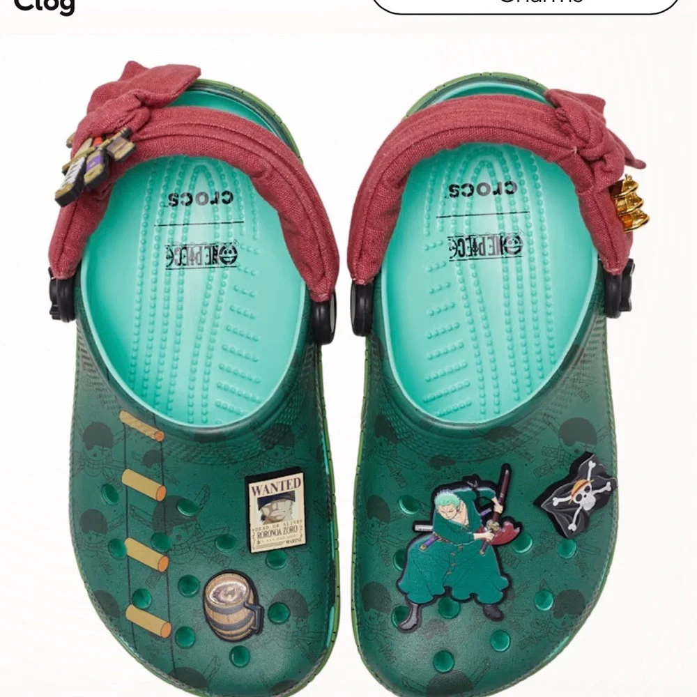 NIB EXCLUSIVE ONE PIECE ZORO CROCS - Picture 2 of 4